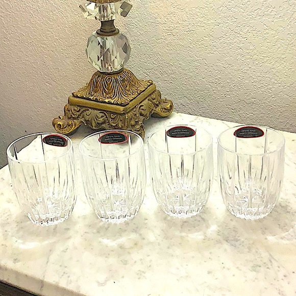 RIEDEL ANGURI DOUBLE OLD FASHIONED WHISKY CRYSTAL SET OF 4 GERMANY NEW 12 oz - Picture 3 of 10